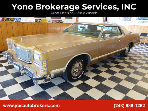 1977 Mercury Grand Marquis for sale at Farmington's Finest Used Autos - Yono Brokerage Services, INC in Farmington MI