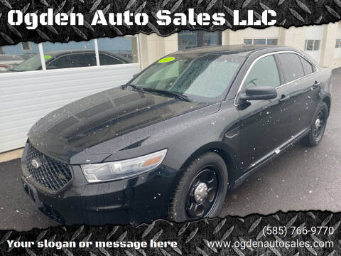 2013 Ford Taurus for sale at Ogden Auto Sales LLC in Spencerport NY