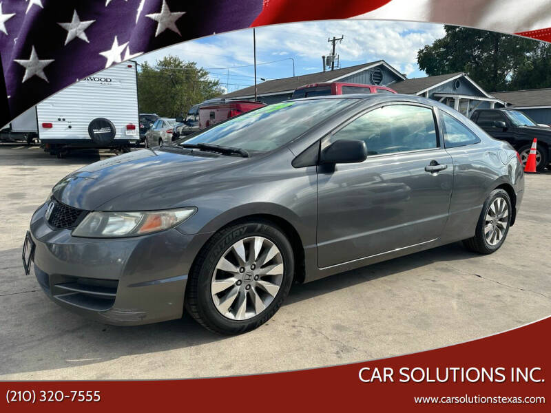 2010 Honda Civic for sale at Car Solutions Inc. in San Antonio TX