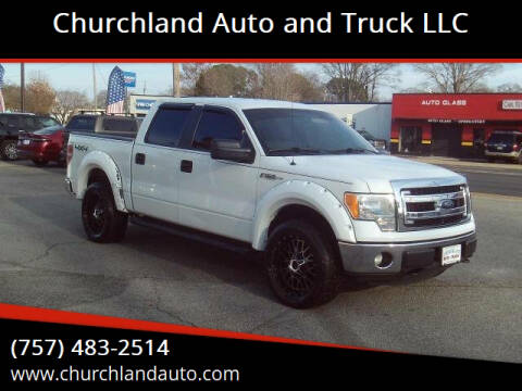 2013 Ford F-150 for sale at Churchland Auto and Truck LLC in Portsmouth VA