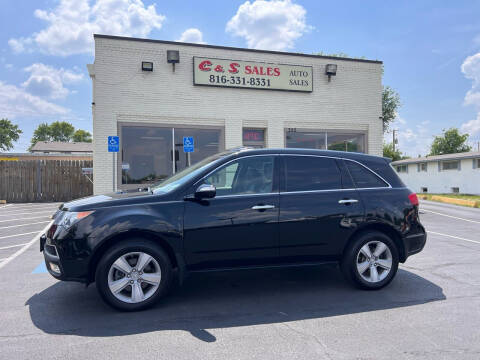 2011 Acura MDX for sale at C & S SALES in Belton MO