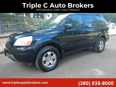 2004 Honda Pilot for sale at Triple C Auto Brokers in Washougal WA