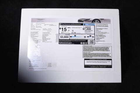 2013 Aston Martin V8 Vantage