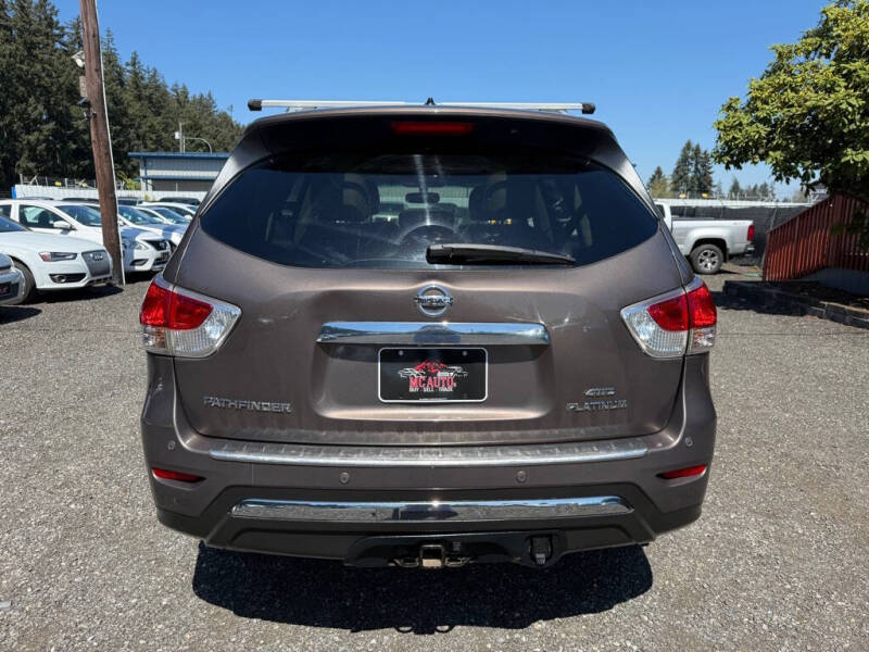2015 Nissan Pathfinder Platinum