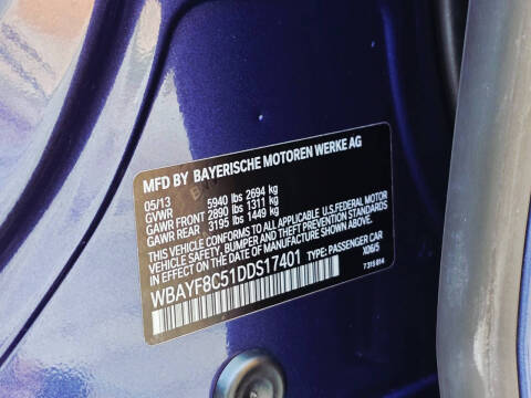 2013 BMW 7 Series ALPINA B7 LWB xDrive