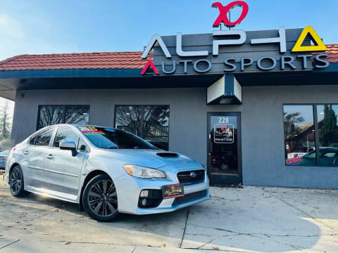 2015 Subaru WRX for sale at Alpha AutoSports in Roseville CA