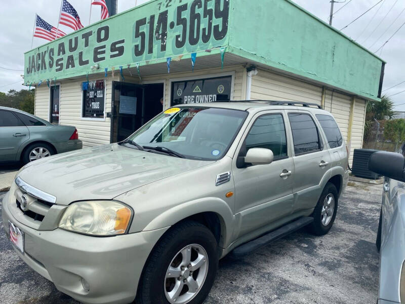 2005 Mazda Tribute for sale at Jack's Auto Sales in Port Richey FL