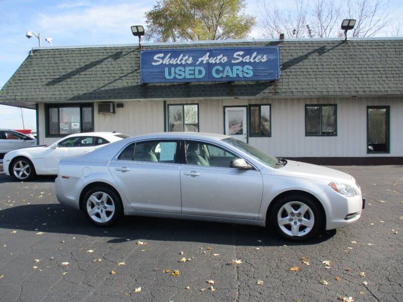 2010 Chevrolet Malibu for sale at SHULTS AUTO SALES INC. in Crystal Lake IL