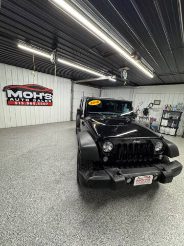 2016 Jeep Wrangler Unlimited for sale at Moh's Auto Sales LLC in Ankeny IA