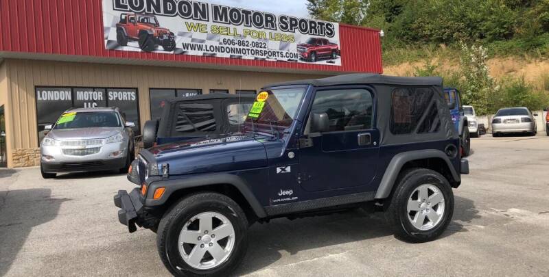 2006 Jeep Wrangler for sale at London Motor Sports, LLC in London KY