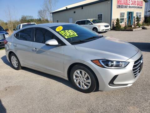 2017 Hyundai Elantra for sale at Reliable Cars Sales in Michigan City IN