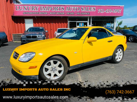 1999 Mercedes-Benz SLK for sale at LUXURY IMPORTS AUTO SALES INC in North Branch MN