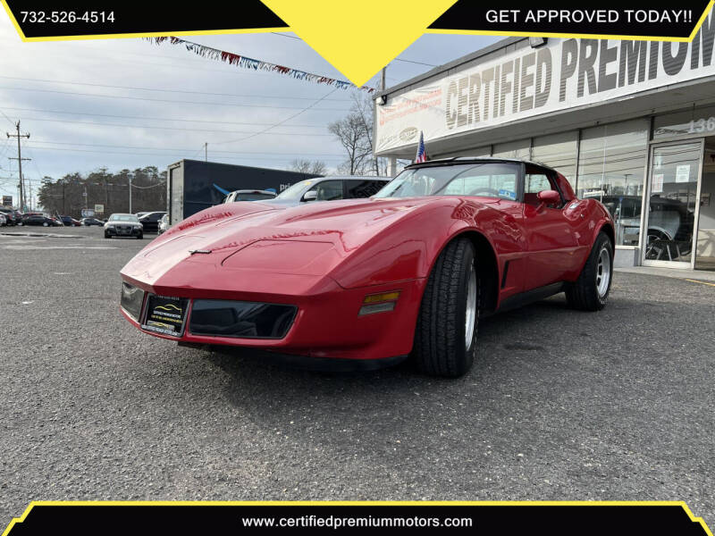 1981 Chevrolet Corvette for sale at Certified Premium Motors in Lakewood NJ