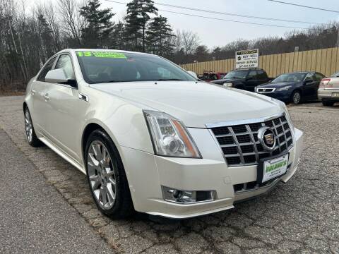 2013 Cadillac CTS for sale at Roland's Motor Sales in Alfred ME