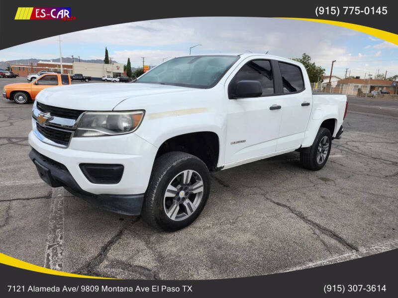 2018 Chevrolet Colorado for sale at Escar Auto in El Paso TX