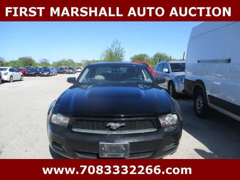 2011 Ford Mustang for sale at First Marshall Auto Auction in Harvey IL