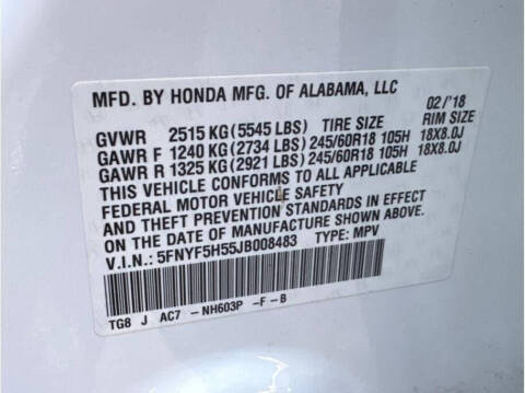 2018 Honda Pilot EX-L