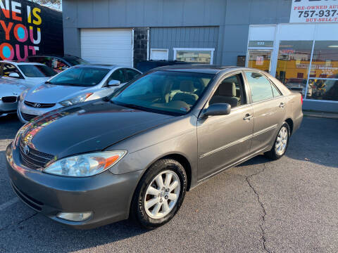 2003 Toyota Camry for sale at AutoPro Virginia LLC in Virginia Beach VA