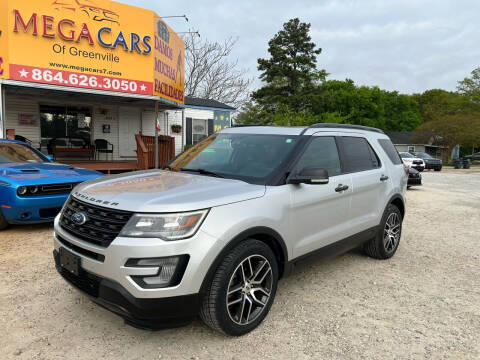 2017 Ford Explorer for sale at Mega Cars of Greenville in Greenville SC