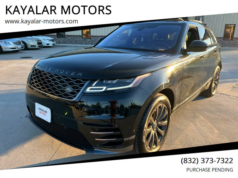 2018 Land Rover Range Rover Velar for sale at KAYALAR MOTORS in Houston TX
