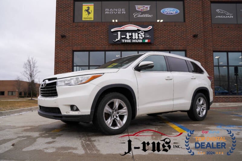 2015 Toyota Highlander for sale at J-Rus Inc. in Shelby Township MI