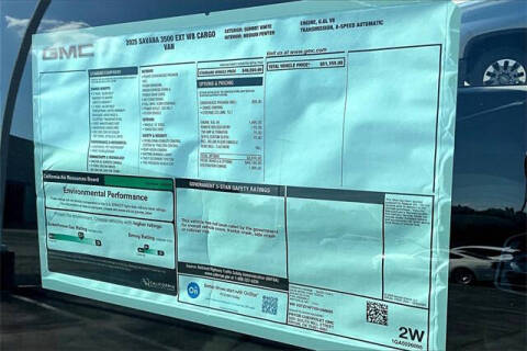 2025 GMC Savana 3500