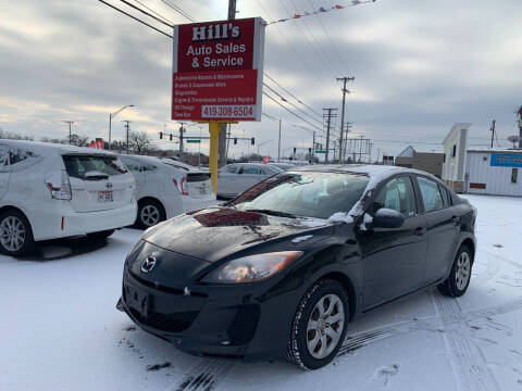 2013 Mazda MAZDA3 for sale at Hill's Auto Sales LLC in Bowling Green OH