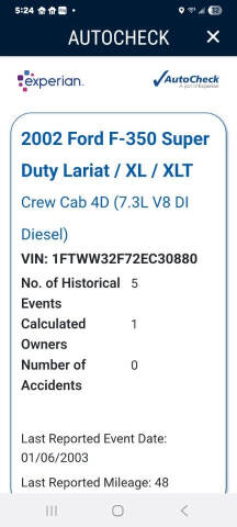 2002 Ford F-350 Super Duty Lariat
