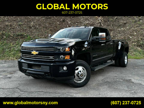 2019 Chevrolet Silverado 3500HD for sale at GLOBAL MOTORS in Binghamton NY