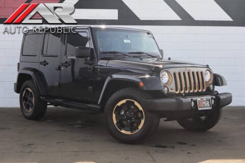2014 Jeep Wrangler Unlimited for sale at Auto Republic Fullerton in Fullerton CA
