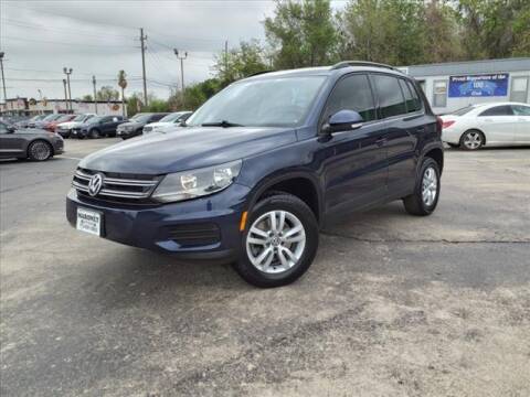 2016 Volkswagen Tiguan for sale at Maroney Auto Sales in Humble TX