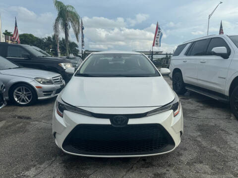 2020 Toyota Corolla for sale at America Auto Wholesale Inc in Miami FL