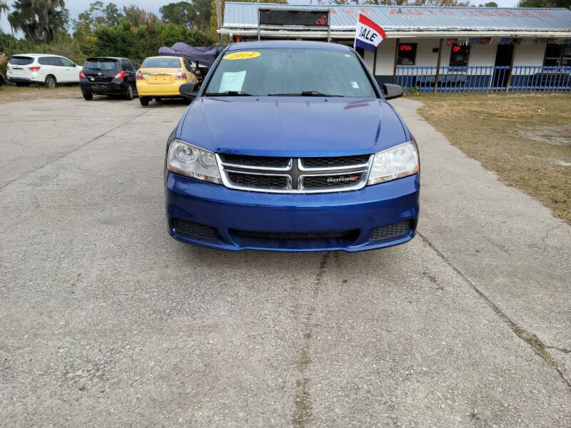 2014 Dodge Avenger for sale at MVP AUTO DEALER INC in Lake City FL