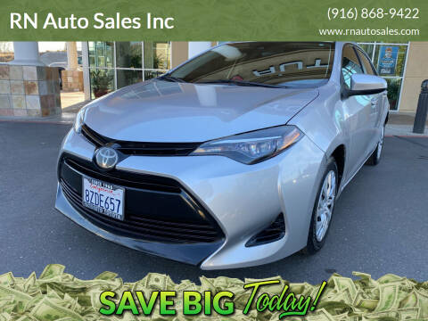 2018 Toyota Corolla for sale at RN Auto Sales Inc in Sacramento CA