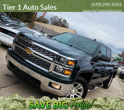 2014 Chevrolet Silverado 1500 for sale at Tier 1 Auto Sales in Gainesville GA