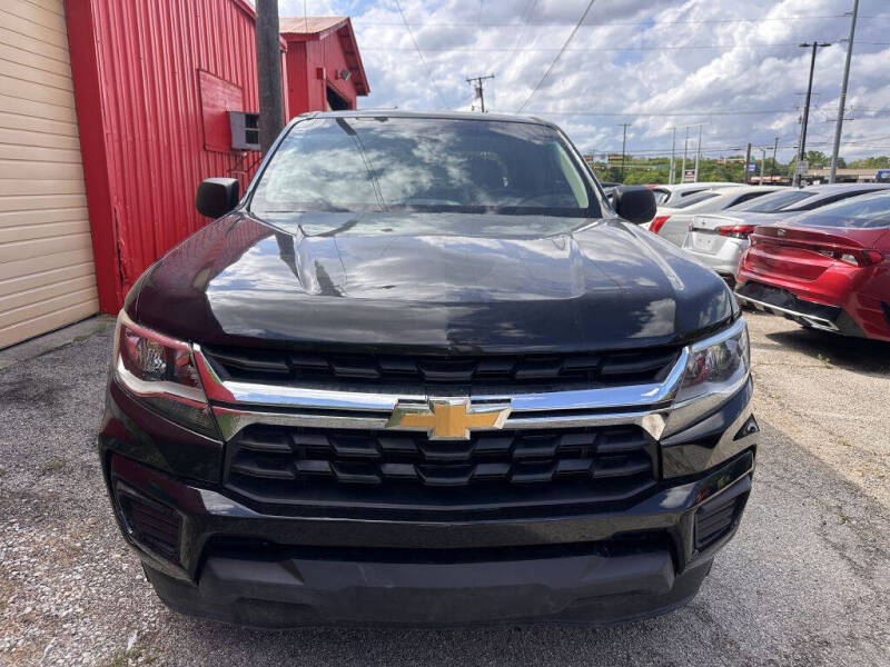 Used 2021 Chevrolet Colorado Work Truck with VIN 1GCGSBEA0M1244950 for sale in Garland, TX