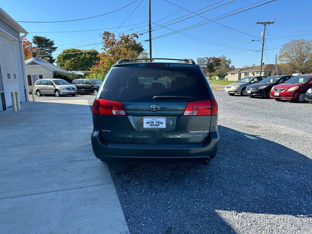 2004 Toyota Sienna for sale at PEAK VIEW MOTORS in Mount Crawford, VA