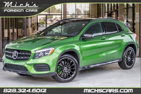 2018 Mercedes-Benz GLA for sale at Mich's Foreign Cars in Hickory NC