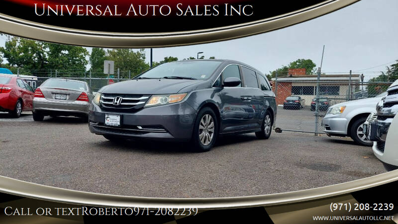 2014 Honda Odyssey for sale at Universal Auto Sales Inc in Salem OR