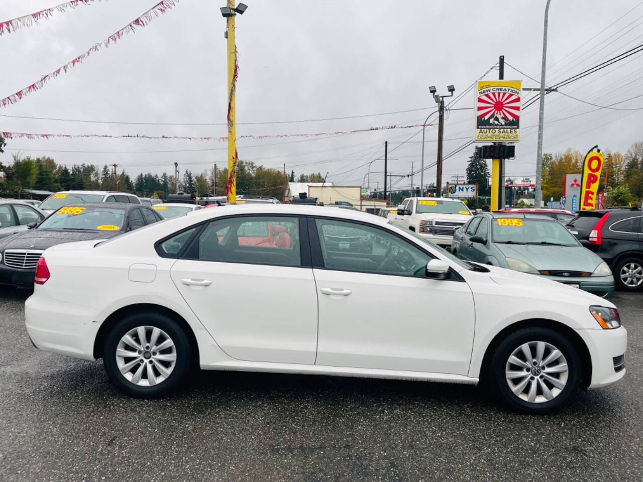 2013 Volkswagen Passat for sale at New Creation Auto Sales in Everett, WA