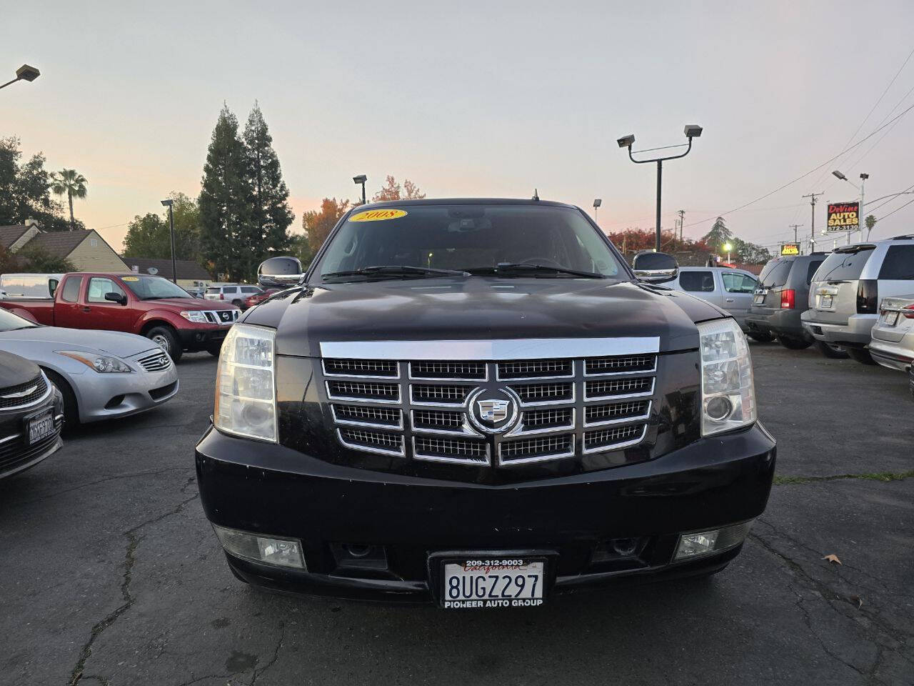 Black 2008 Cadillac Escalade Base AWD Base 4dr SUV 2