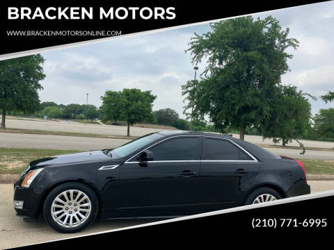 2010 Cadillac CTS for sale at BRACKEN MOTORS in San Antonio TX