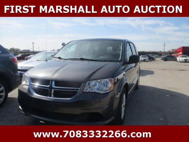 2015 Dodge Grand Caravan for sale at First Marshall Auto Auction in Harvey IL