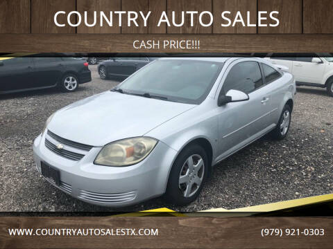 2008 Chevrolet Cobalt for sale at COUNTRY AUTO SALES in Hempstead TX