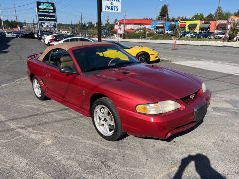 1998 Ford Mustang SVT Cobra for sale at APX Auto Brokers in Edmonds WA