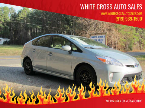 2013 Toyota Prius for sale at White Cross Auto Sales in Chapel Hill NC