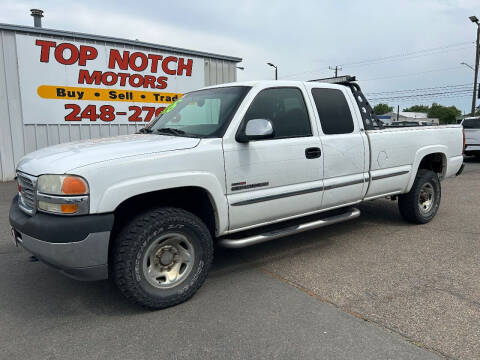 2001 GMC Sierra 2500HD for sale at Top Notch Motors in Yakima WA