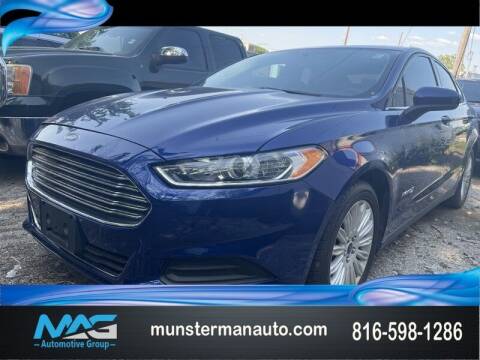 2016 Ford Fusion Hybrid for sale at Munsterman Automotive Group in Blue Springs MO