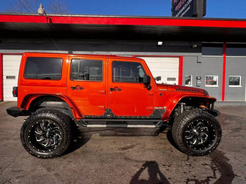 2011 Jeep Wrangler Unlimited for sale at AUTOPLEX OF MILWAUKEE in Milwaukee WI