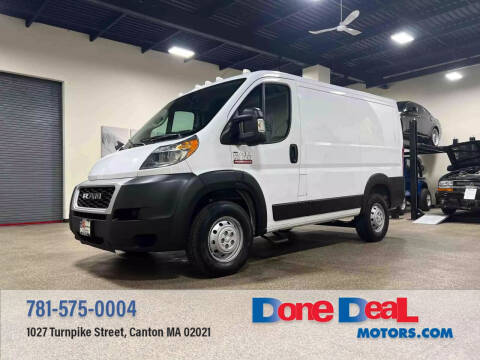 2019 RAM ProMaster for sale at DONE DEAL MOTORS in Canton MA